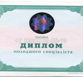 Диплом Техникума Украины 2005г в Бийске